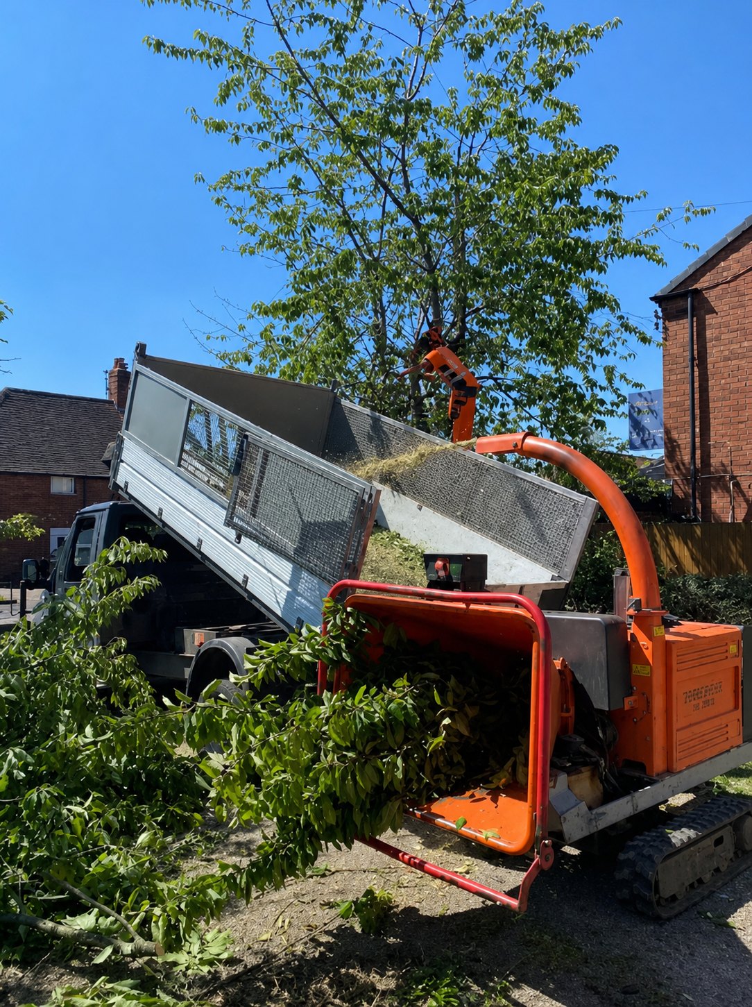 Mulching and chipping in Newcastle West
